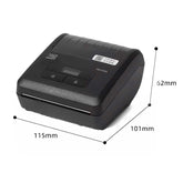 Hanyin HPRT A300L ultra-small thermal label printer | Larger paper compartment | Waterproof and dustproof | Bluetooth connection to mobile phone for printing at any time